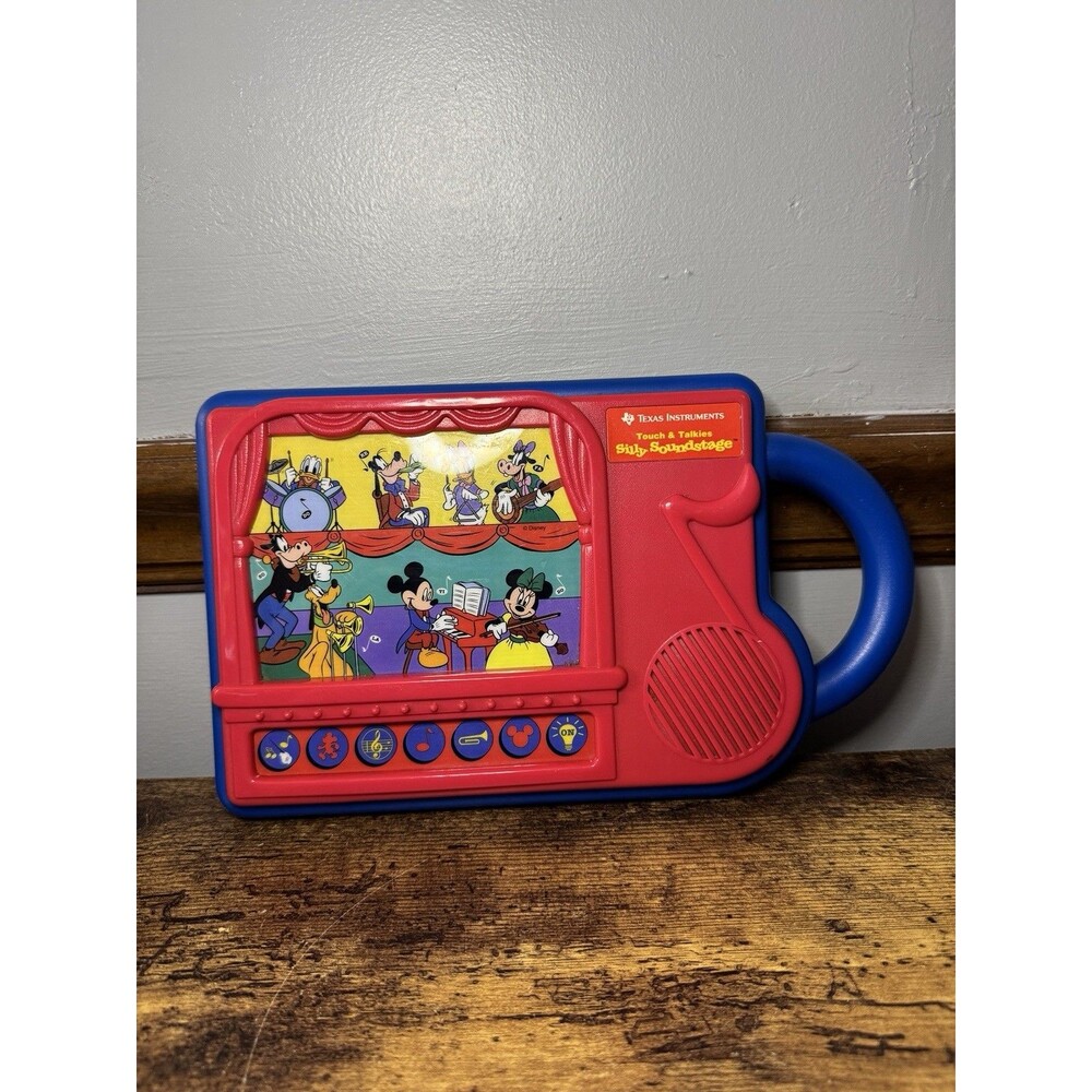 TEXAS INSTRUMENTS TOUCH & TALKIES SILLY SOUNDSTAGE MICKEY MOUSE